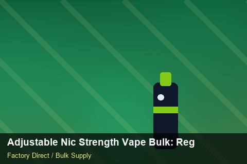 Adjustable Nic Strength Vape Bulk — Adjustable Nic Strength Vape Bulk: Regulatory Update — Supplier Comparison photo 2