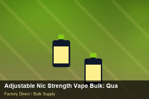 Adjustable Nic Strength Vape Bulk — Adjustable Nic Strength Vape Bulk: Quality Control Process — Supplier Comparison photo 2