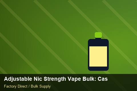 Adjustable Nic Strength Vape Bulk — Adjustable Nic Strength Vape Bulk: Case Studies — Supplier Comparison photo 2
