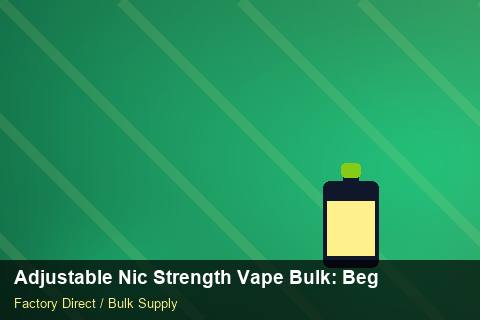 Adjustable Nic Strength Vape Bulk — Adjustable Nic Strength Vape Bulk: Beginner's Guide — Supplier Comparison photo 2