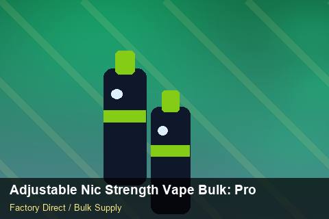 Adjustable Nic Strength Vape Bulk — Adjustable Nic Strength Vape Bulk: Procurement Strategy — Price per Unit photo 2