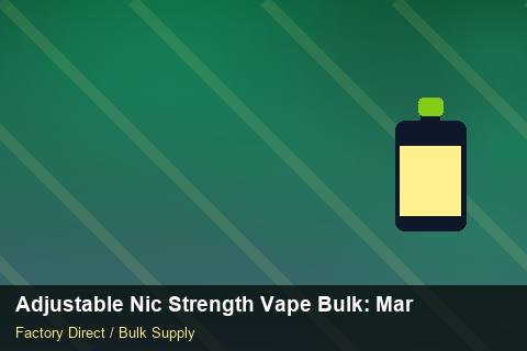 Adjustable Nic Strength Vape Bulk — Adjustable Nic Strength Vape Bulk: Market Trends 2026 — Price per Unit photo 1