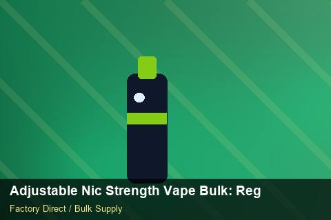 Adjustable Nic Strength Vape Bulk — Adjustable Nic Strength Vape Bulk: Regulatory Update — Price per Unit photo 2