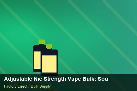 Adjustable Nic Strength Vape Bulk — Adjustable Nic Strength Vape Bulk: Sourcing Workflow — Price per Unit photo 2