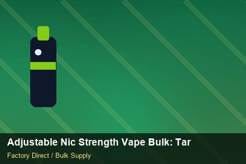 Adjustable Nic Strength Vape Bulk — Adjustable Nic Strength Vape Bulk: Tariff & HS Code — Price per Unit photo 2
