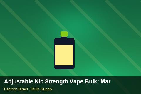 Adjustable Nic Strength Vape Bulk — Adjustable Nic Strength Vape Bulk: Margin Calculator — Price per Unit photo 1
