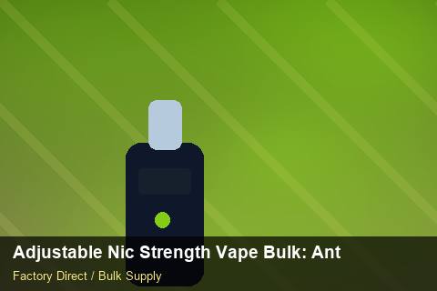 Adjustable Nic Strength Vape Bulk — Adjustable Nic Strength Vape Bulk: Anti-Counterfeit Measures — Price per Unit photo 1