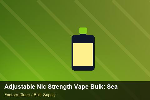 Adjustable Nic Strength Vape Bulk — Adjustable Nic Strength Vape Bulk: Seasonal Planning — Price per Unit photo 1