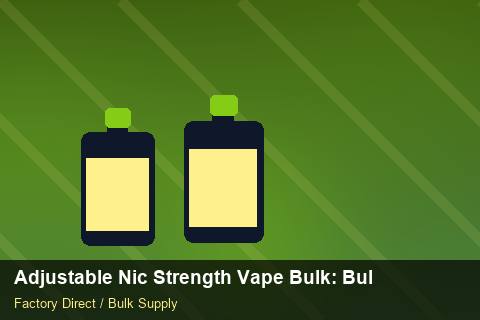 Adjustable Nic Strength Vape Bulk — Adjustable Nic Strength Vape Bulk: Bulk Supplier Guide — Carton Quantities photo 2