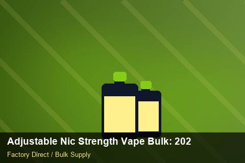 Adjustable Nic Strength Vape Bulk — Adjustable Nic Strength Vape Bulk: 2026 Buyer's Handbook — Carton Quantities photo 1