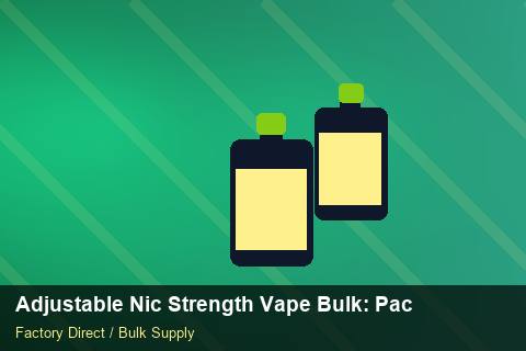 Adjustable Nic Strength Vape Bulk — Adjustable Nic Strength Vape Bulk: Packaging Standards — Carton Quantities photo 1