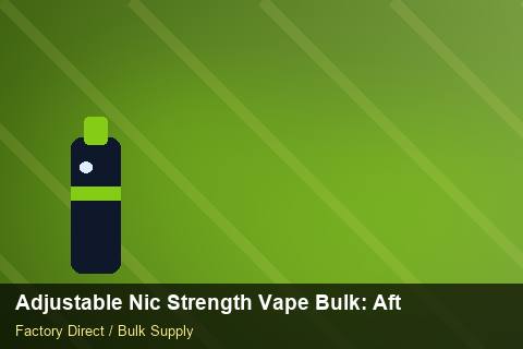 Adjustable Nic Strength Vape Bulk — Adjustable Nic Strength Vape Bulk: After-Sales Support — Carton Quantities photo 1