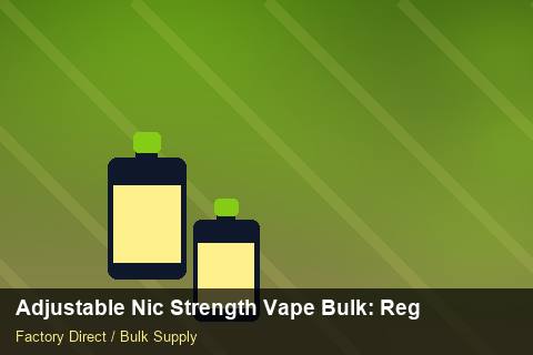 Adjustable Nic Strength Vape Bulk — Adjustable Nic Strength Vape Bulk: Regulatory Update — Carton Quantities photo 1
