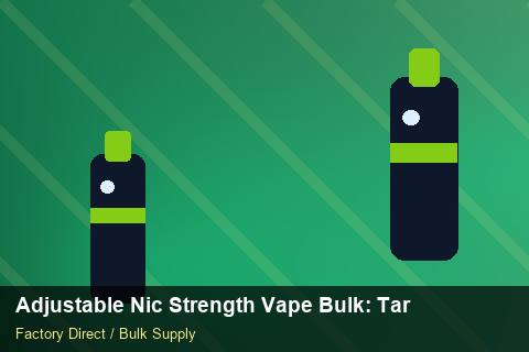 Adjustable Nic Strength Vape Bulk — Adjustable Nic Strength Vape Bulk: Tariff & HS Code — Carton Quantities photo 2