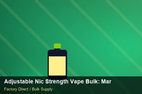 Adjustable Nic Strength Vape Bulk — Adjustable Nic Strength Vape Bulk: Margin Calculator — Carton Quantities photo 1
