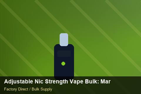Adjustable Nic Strength Vape Bulk — Adjustable Nic Strength Vape Bulk: Margin Calculator — Carton Quantities photo 2