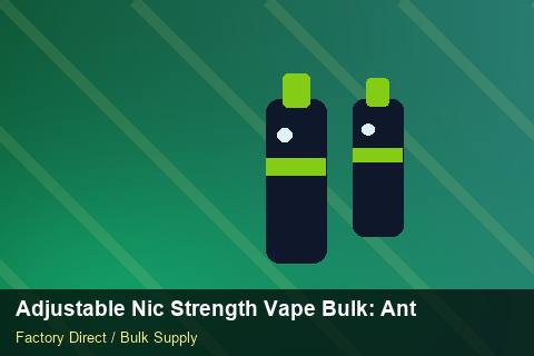 Adjustable Nic Strength Vape Bulk — Adjustable Nic Strength Vape Bulk: Anti-Counterfeit Measures — Carton Quantities photo 2