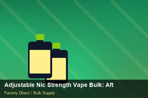 Adjustable Nic Strength Vape Bulk — Adjustable Nic Strength Vape Bulk: After-Sales Support — Flavour Selection photo 2