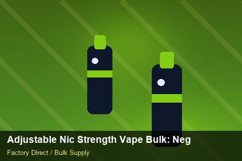 Adjustable Nic Strength Vape Bulk — Adjustable Nic Strength Vape Bulk: Negotiation Tips — Flavour Selection photo 1