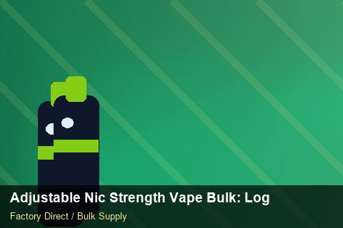 Adjustable Nic Strength Vape Bulk — Adjustable Nic Strength Vape Bulk: Logistics Solutions — Flavour Selection photo 2