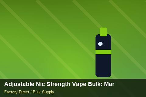 Adjustable Nic Strength Vape Bulk — Adjustable Nic Strength Vape Bulk: Market Comparison — Flavour Selection photo 2