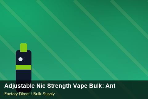 Adjustable Nic Strength Vape Bulk — Adjustable Nic Strength Vape Bulk: Anti-Counterfeit Measures — Flavour Selection photo 2