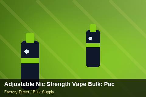 Adjustable Nic Strength Vape Bulk — Adjustable Nic Strength Vape Bulk: Packaging Standards — Battery Specs photo 2
