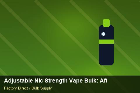 Adjustable Nic Strength Vape Bulk — Adjustable Nic Strength Vape Bulk: After-Sales Support — Battery Specs photo 1
