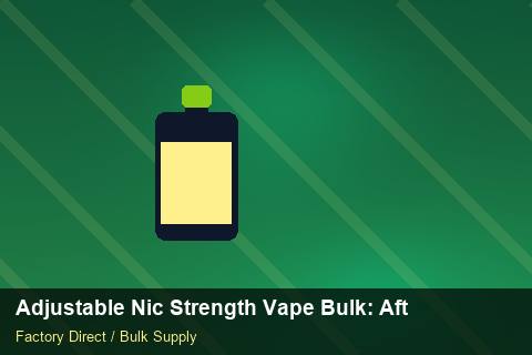 Adjustable Nic Strength Vape Bulk — Adjustable Nic Strength Vape Bulk: After-Sales Support — Battery Specs photo 2