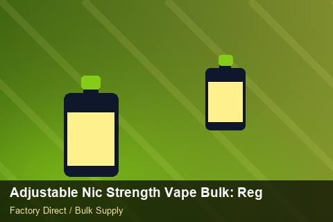 Adjustable Nic Strength Vape Bulk — Adjustable Nic Strength Vape Bulk: Regulatory Update — Battery Specs photo 1