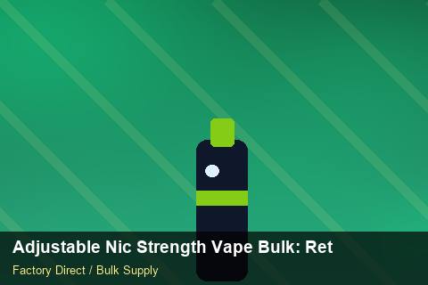 Adjustable Nic Strength Vape Bulk — Adjustable Nic Strength Vape Bulk: Returns & Warranty — Battery Specs photo 1