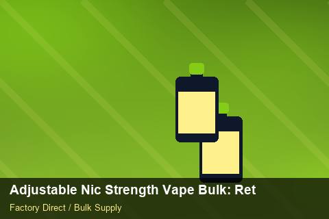 Adjustable Nic Strength Vape Bulk — Adjustable Nic Strength Vape Bulk: Returns & Warranty — Battery Specs photo 2