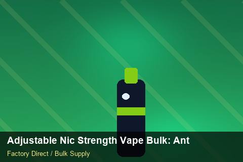 Adjustable Nic Strength Vape Bulk — Adjustable Nic Strength Vape Bulk: Anti-Counterfeit Measures — Battery Specs photo 2