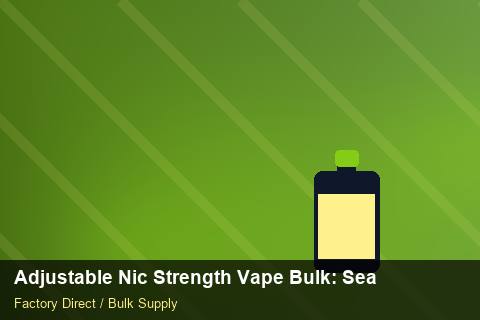Adjustable Nic Strength Vape Bulk — Adjustable Nic Strength Vape Bulk: Seasonal Planning — Battery Specs photo 1