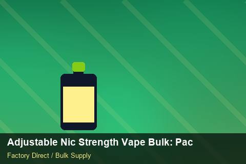 Adjustable Nic Strength Vape Bulk — Adjustable Nic Strength Vape Bulk: Packaging Standards — Coil Options photo 1