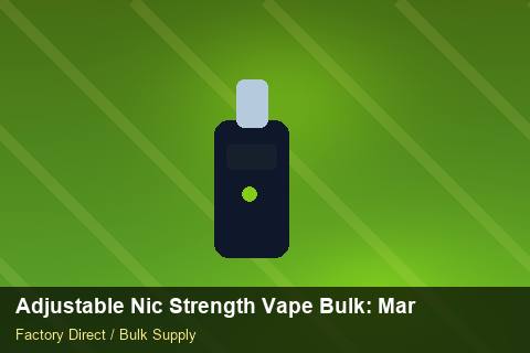 Adjustable Nic Strength Vape Bulk — Adjustable Nic Strength Vape Bulk: Market Trends 2026 — Coil Options photo 2