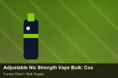 Adjustable Nic Strength Vape Bulk — Adjustable Nic Strength Vape Bulk: Cost Breakdown — Coil Options photo 2
