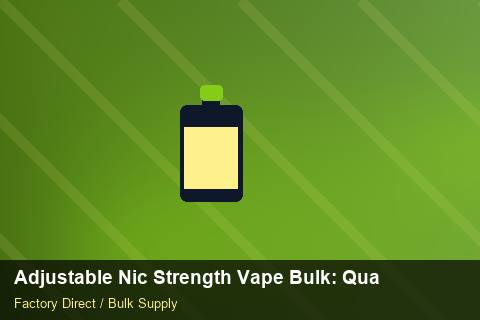 Adjustable Nic Strength Vape Bulk — Adjustable Nic Strength Vape Bulk: Quality Control Process — Coil Options photo 2