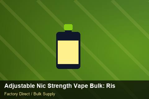 Adjustable Nic Strength Vape Bulk — Adjustable Nic Strength Vape Bulk: Risk Management — Coil Options photo 2