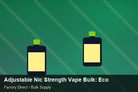 Adjustable Nic Strength Vape Bulk — Adjustable Nic Strength Vape Bulk: Eco-Friendly Materials — Coil Options photo 1