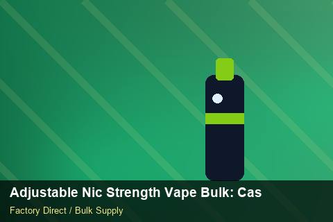 Adjustable Nic Strength Vape Bulk — Adjustable Nic Strength Vape Bulk: Case Studies — Coil Options photo 1