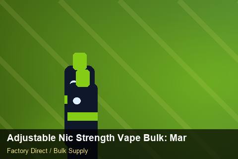 Adjustable Nic Strength Vape Bulk — Adjustable Nic Strength Vape Bulk: Market Comparison — Coil Options photo 2