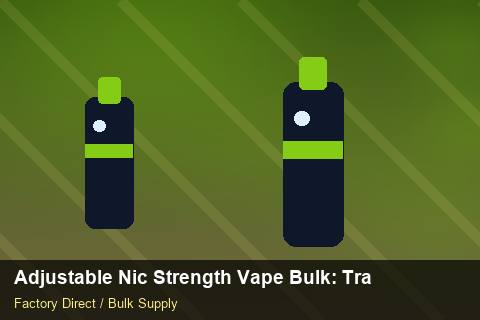 Adjustable Nic Strength Vape Bulk — Adjustable Nic Strength Vape Bulk: Trade Terms — Coil Options photo 2