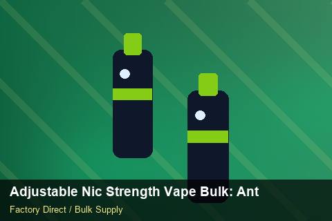 Adjustable Nic Strength Vape Bulk — Adjustable Nic Strength Vape Bulk: Anti-Counterfeit Measures — Coil Options photo 2