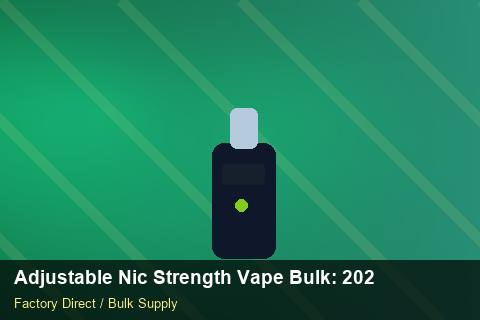 Adjustable Nic Strength Vape Bulk — Adjustable Nic Strength Vape Bulk: 2026 Buyer's Handbook — Nicotine Strengths photo 2