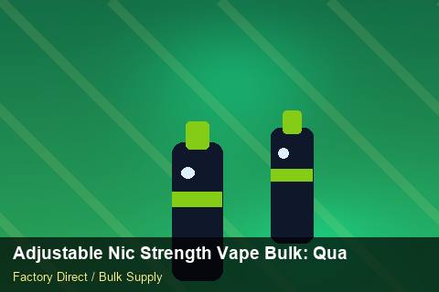 Adjustable Nic Strength Vape Bulk — Adjustable Nic Strength Vape Bulk: Quality Inspection Checklist — Nicotine Strengths photo 2