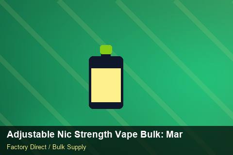 Adjustable Nic Strength Vape Bulk — Adjustable Nic Strength Vape Bulk: Market Trends 2026 — Nicotine Strengths photo 1