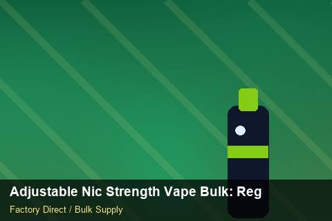 Adjustable Nic Strength Vape Bulk — Adjustable Nic Strength Vape Bulk: Regulatory Update — Nicotine Strengths photo 2