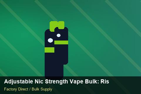 Adjustable Nic Strength Vape Bulk — Adjustable Nic Strength Vape Bulk: Risk Management — Nicotine Strengths photo 1