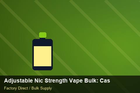 Adjustable Nic Strength Vape Bulk — Adjustable Nic Strength Vape Bulk: Case Studies — Nicotine Strengths photo 2